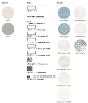 METROMOSAIC - White-paste mosaic by CERAMICA SANT'AGOSTINO - view 3